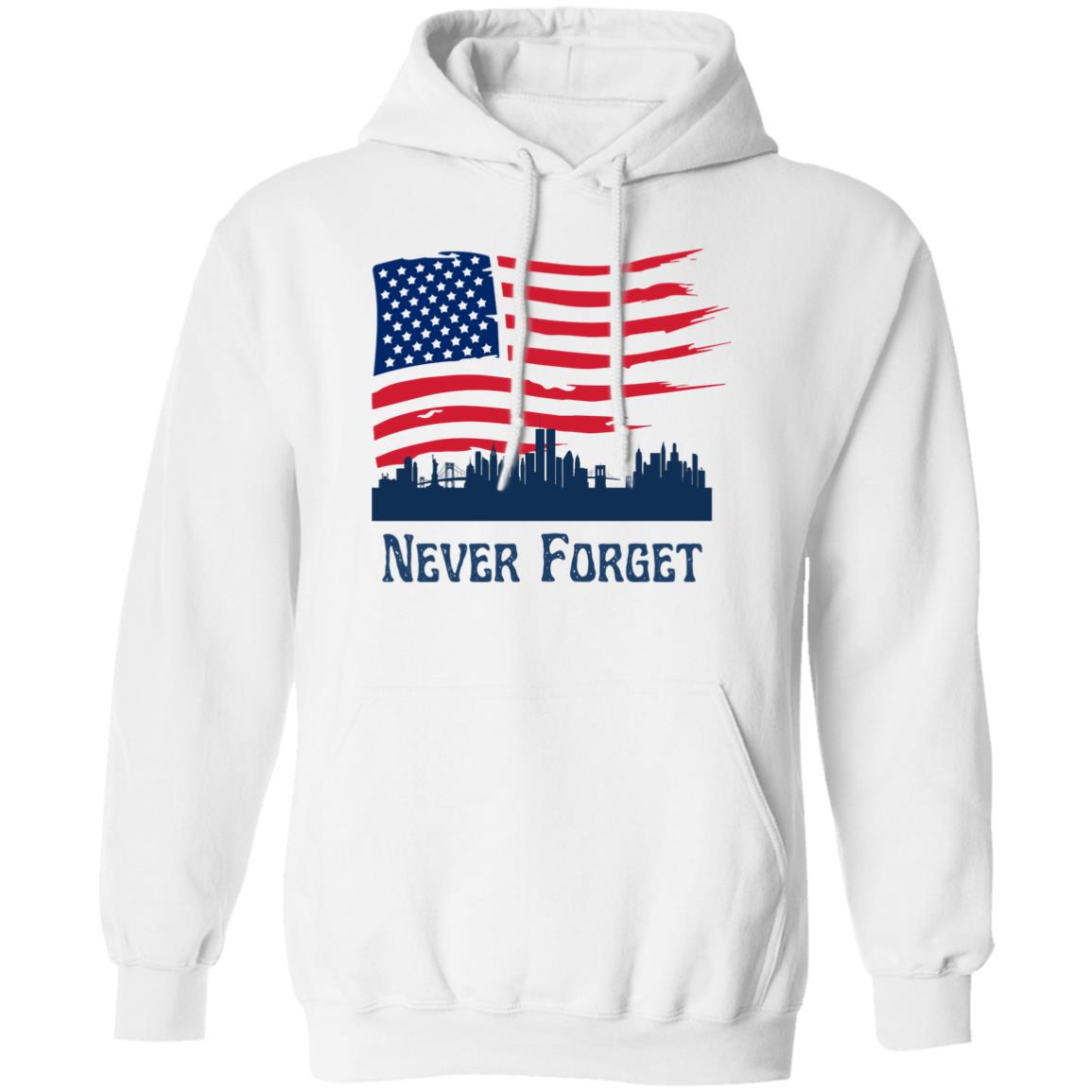 Never Forget (8)- G185 Pullover Hoodie