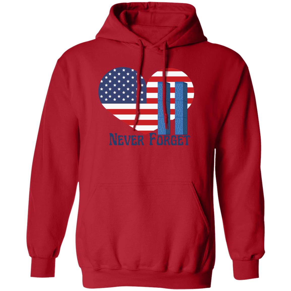 Never Forget (6)-1G185 Pullover Hoodie