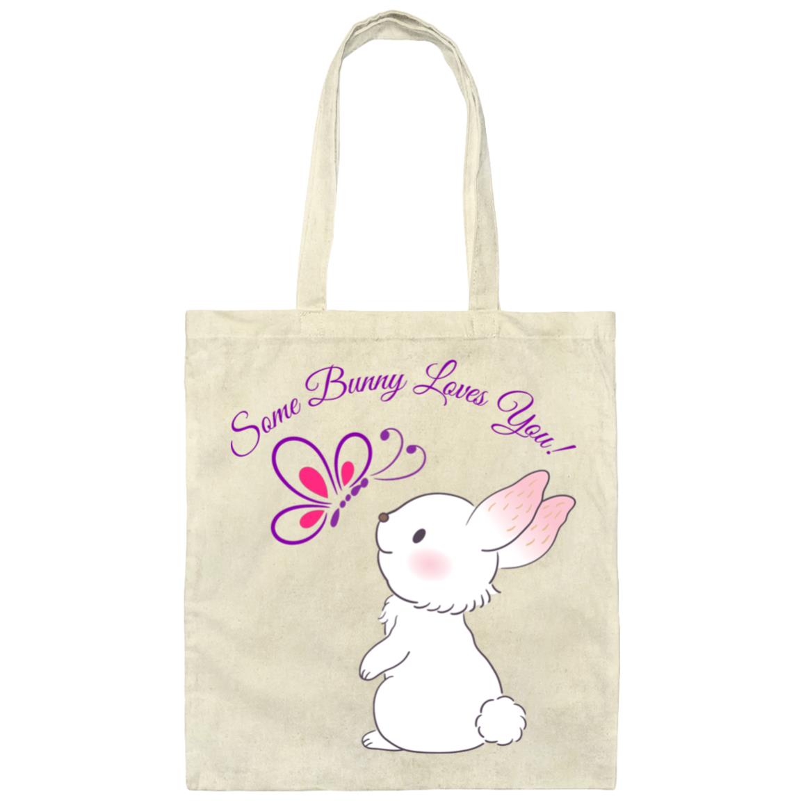 Some Bunny Loves You (Easter)  Canvas Tote Bag