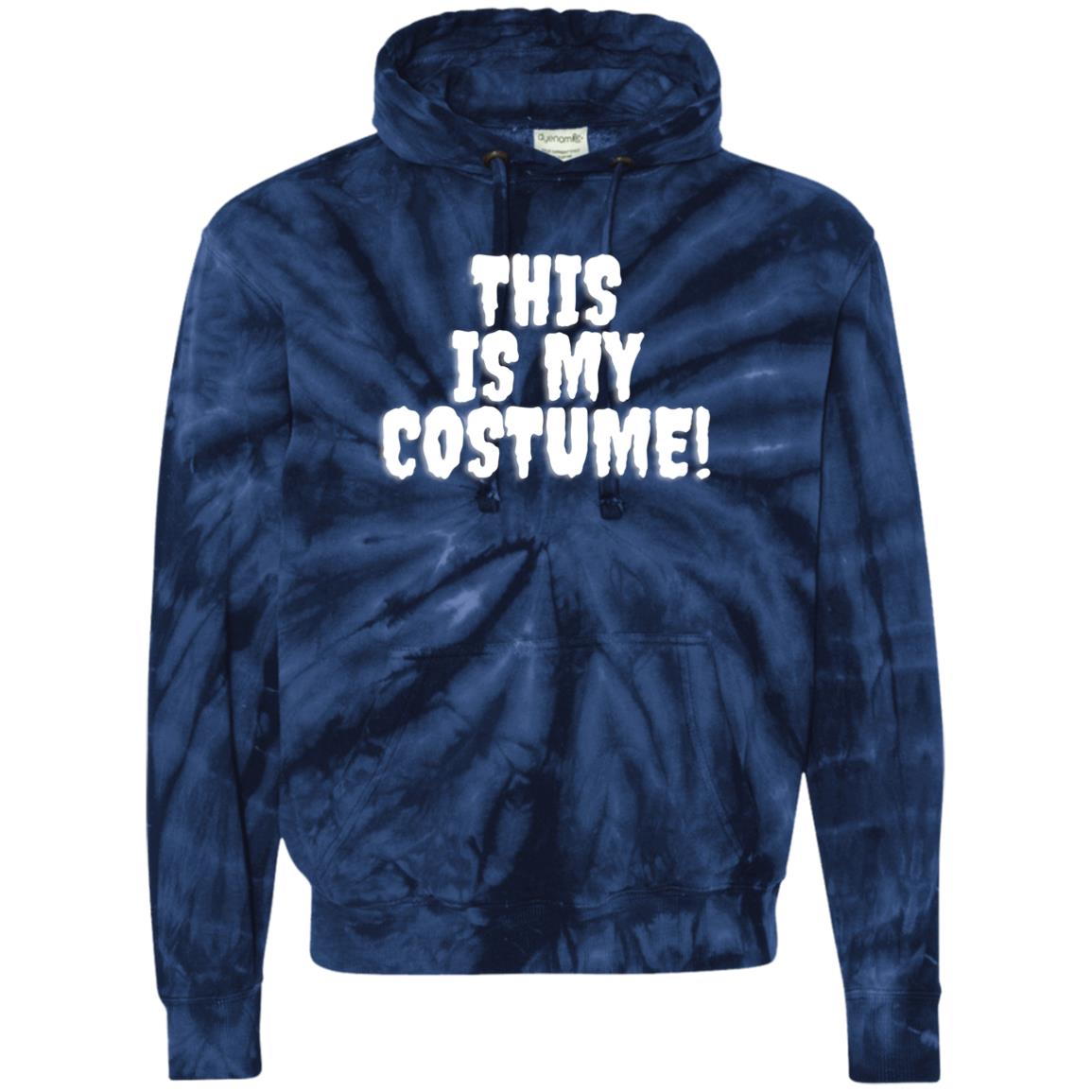 This is my Costume - Halloween -CD877 Unisex Tie-Dyed Pullover Hoodie