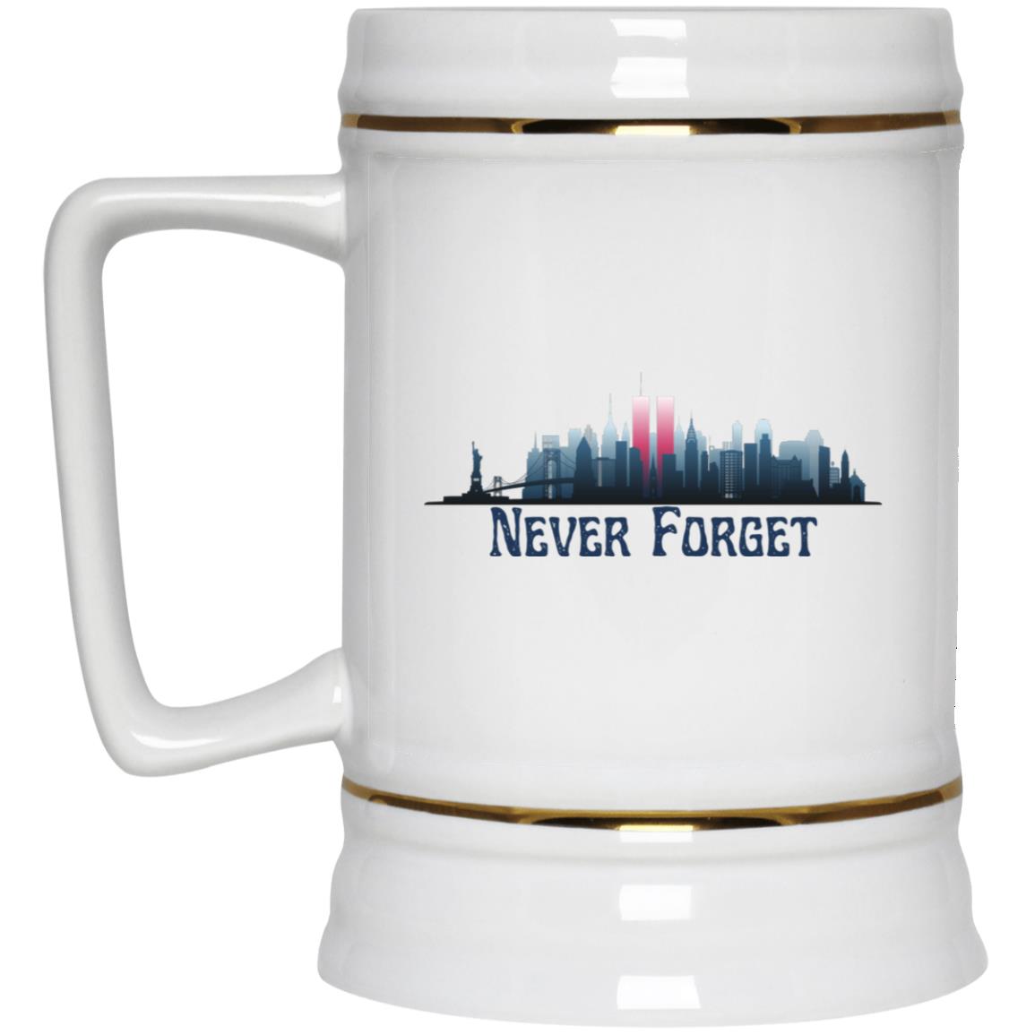 Never Forget (2) - Beer Stein 22oz.