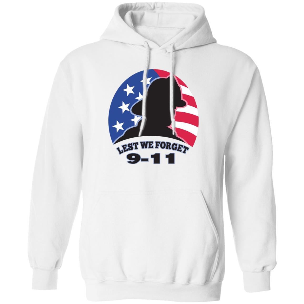 Never Forget (9)-G185 Pullover Hoodie