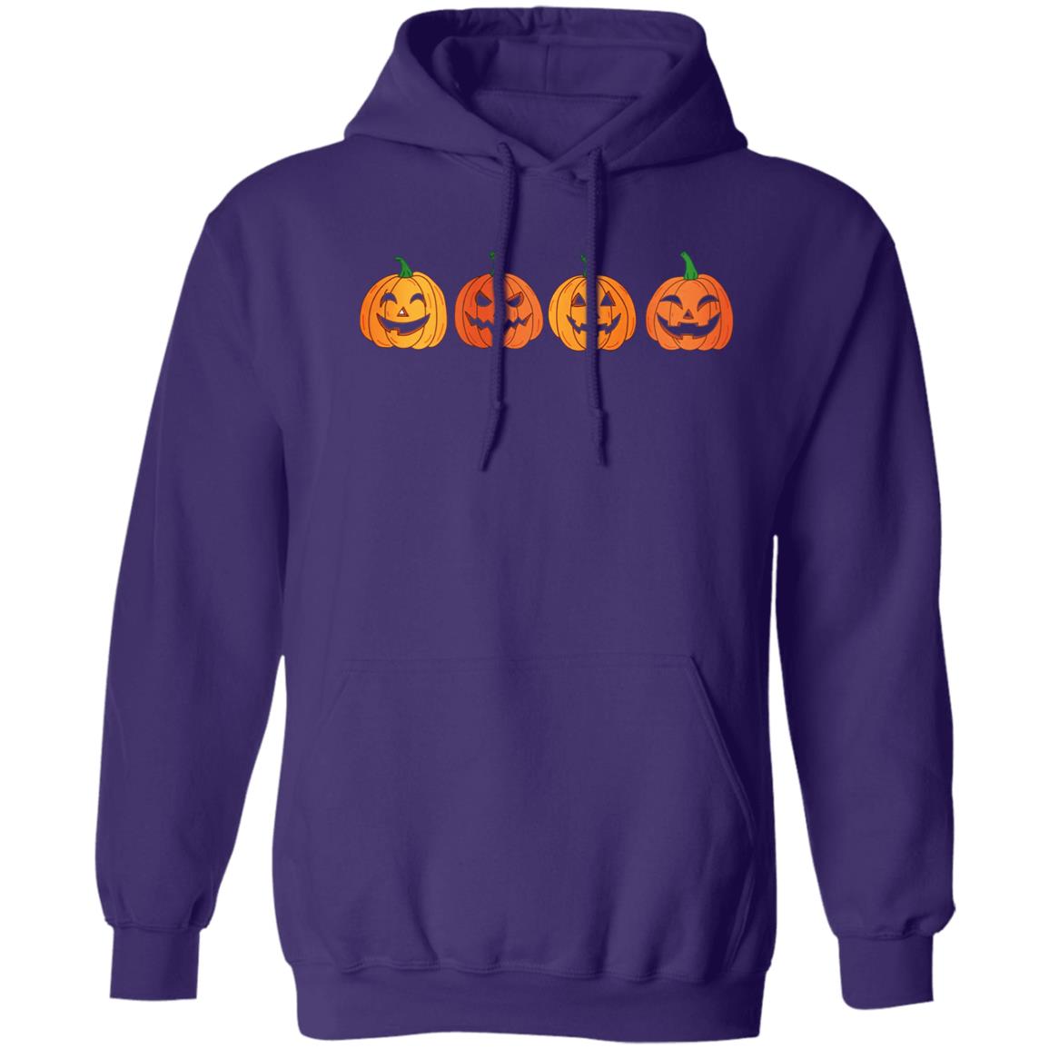 Four Pumpkin - Halloween - Z66x Pullover Hoodie 8 oz (Closeout)