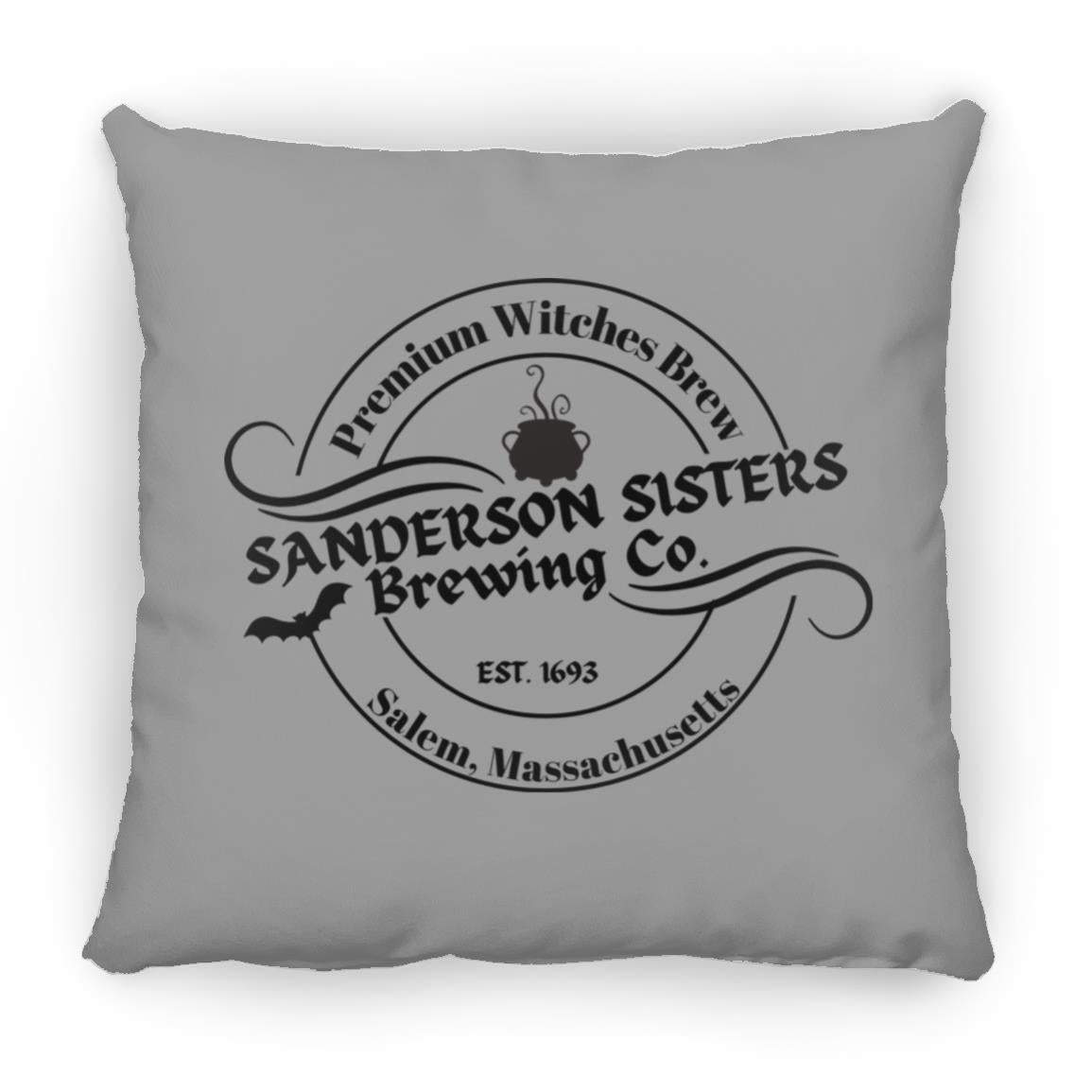 Sandersons Brewery - Halloween -ZP16 Medium Square Pillow