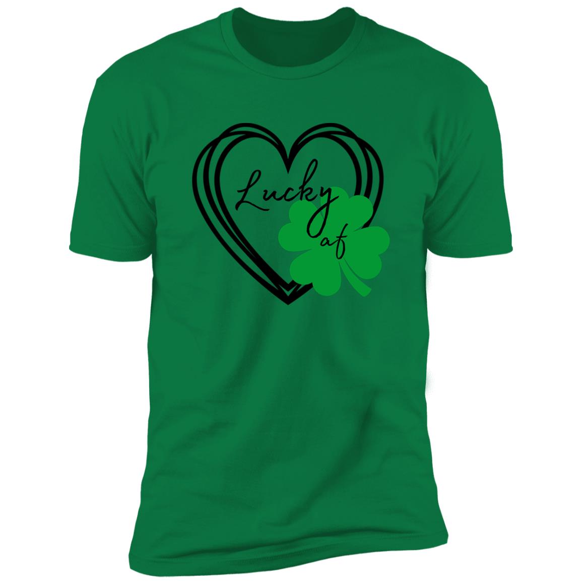 Lucky af (St Patrick's Day) -  Premium Short Sleeve Tee (Closeout)