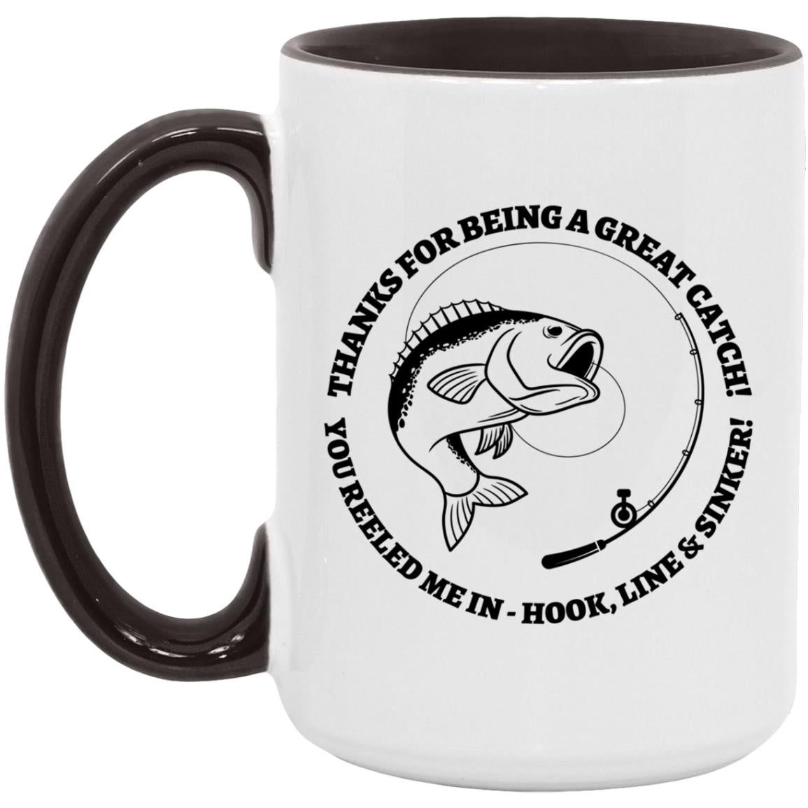 Great Catch - Fish-  15oz. Accent Mug