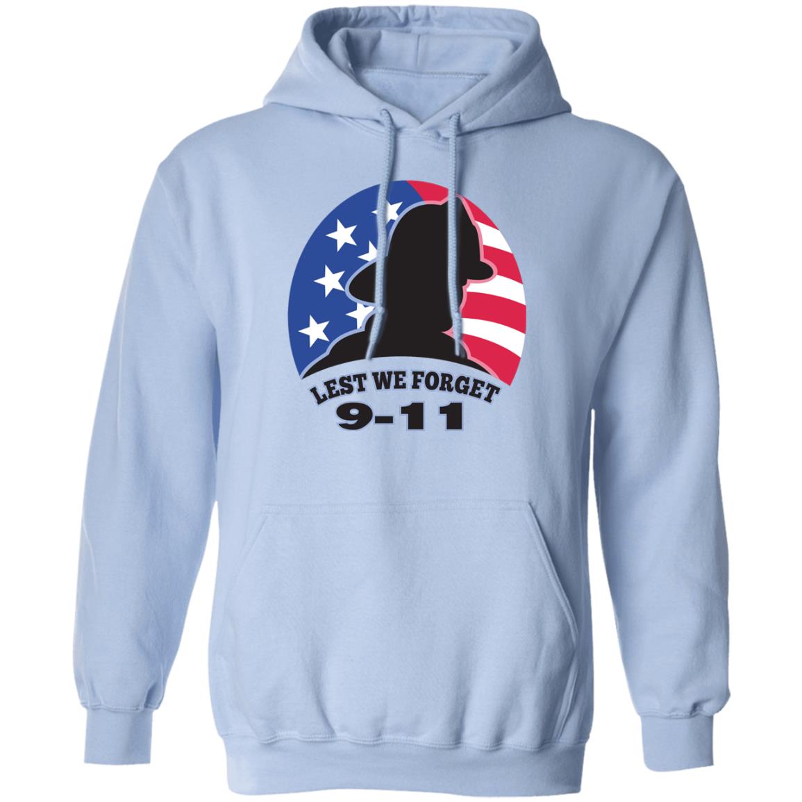 Never Forget (9)-G185 Pullover Hoodie