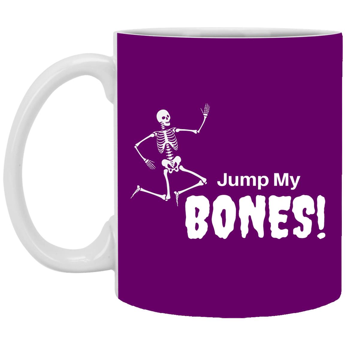 Jump My Bones - Halloween - XP8434 11 oz. White Mug