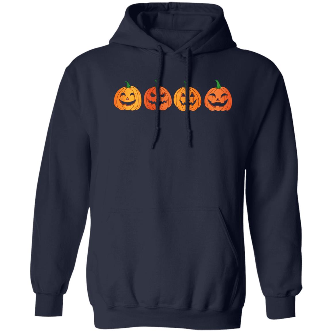 Four Pumpkin - Halloween - Z66x Pullover Hoodie 8 oz (Closeout)