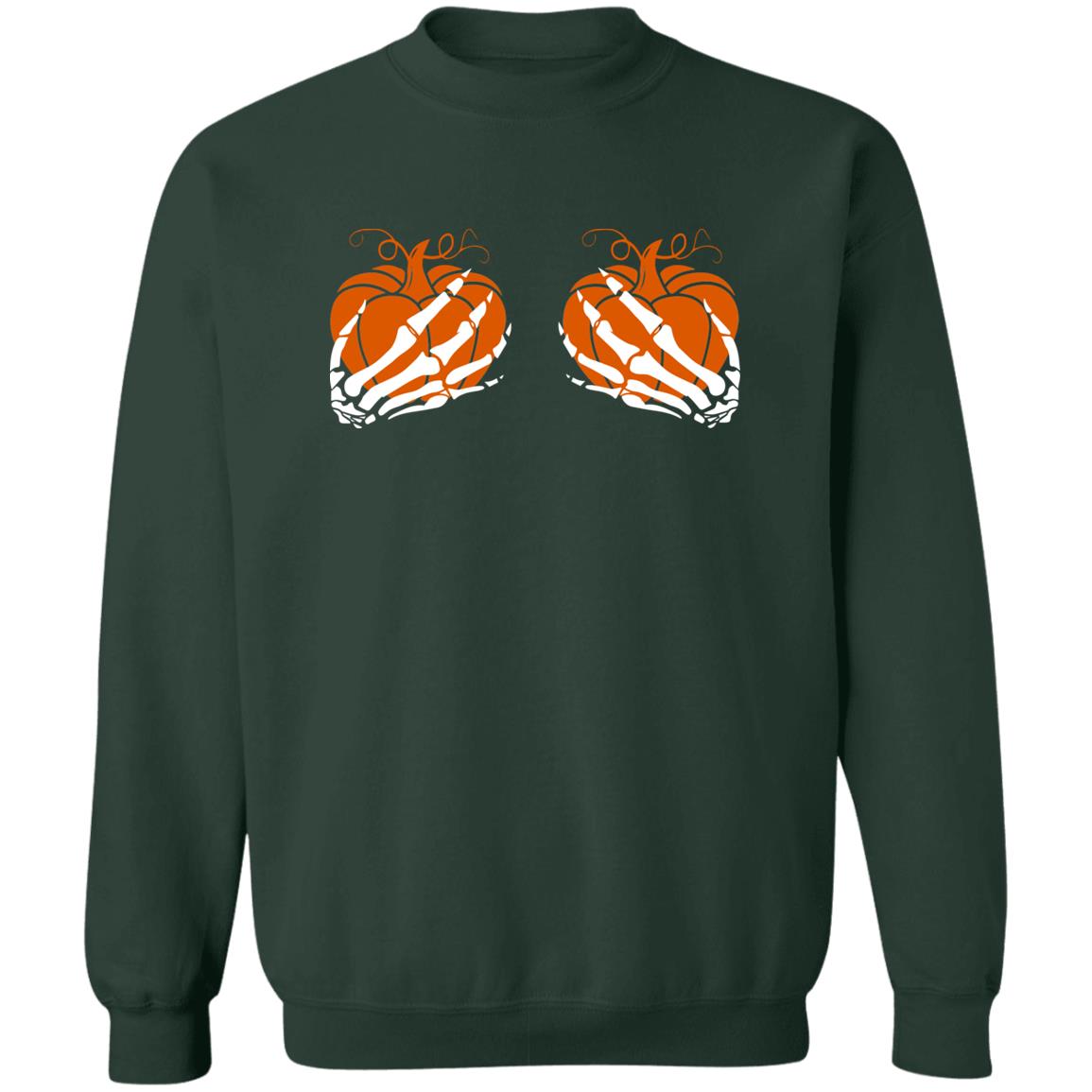 Deez Pumpkins - Halloween - Z65x Pullover Crewneck Sweatshirt 8 oz (Closeout)