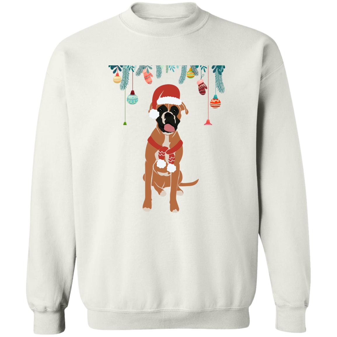 It's a Dog on Christmas - G180 Crewneck Pullover Sweatshirt