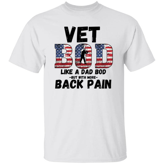 Vet BOD / Back Pain (Veterans)  T-Shirt
