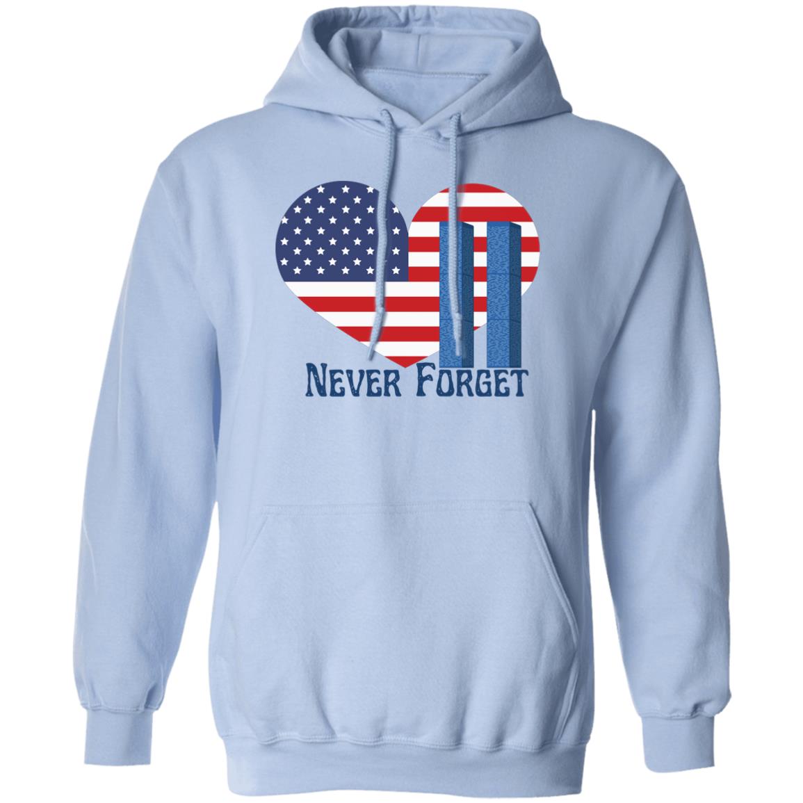 Never Forget (6)-1G185 Pullover Hoodie