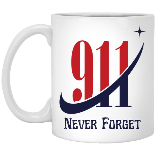 Never Forget (4) - 11 oz. White Mug