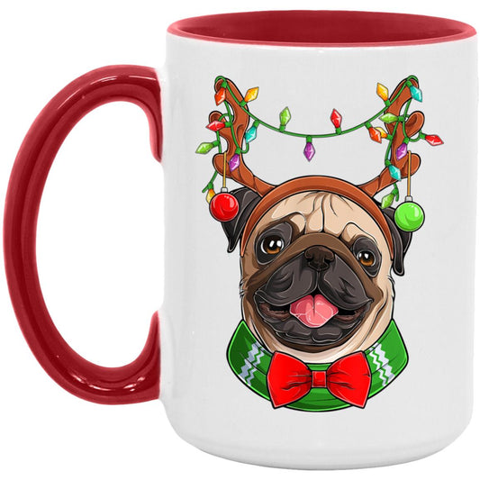 It's a Pug Mug Christmas - AM15OZ 15oz. Accent Mug