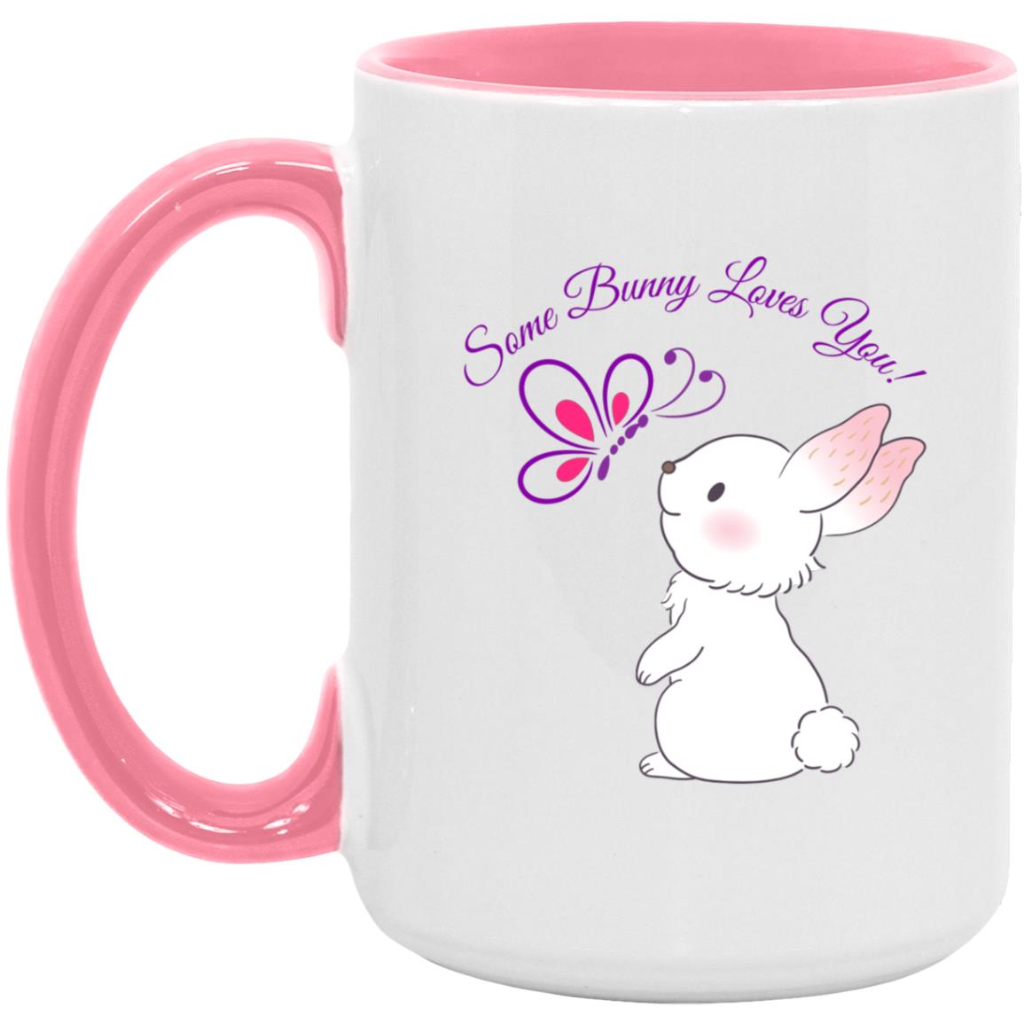 Some Bunny Loves You (Easter) - 15oz. Accent Mug