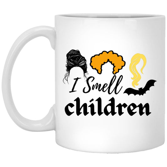 I smell Children HP - Halloween - XP8434 11 oz. White Mug