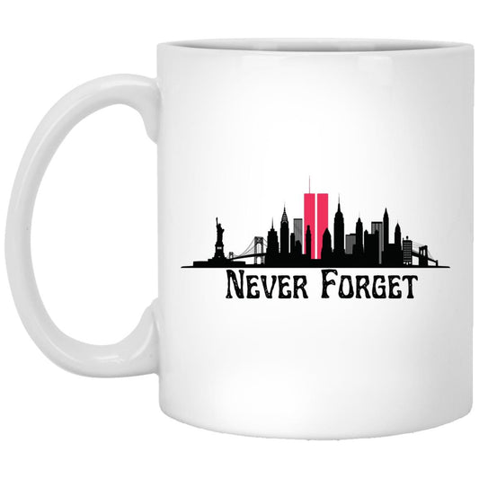 Never Forget (3) -  11 oz. White Mug