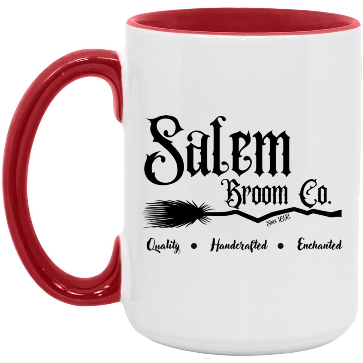 Salem Broom Co - Halloween - AM15OZ 15oz. Accent Mug