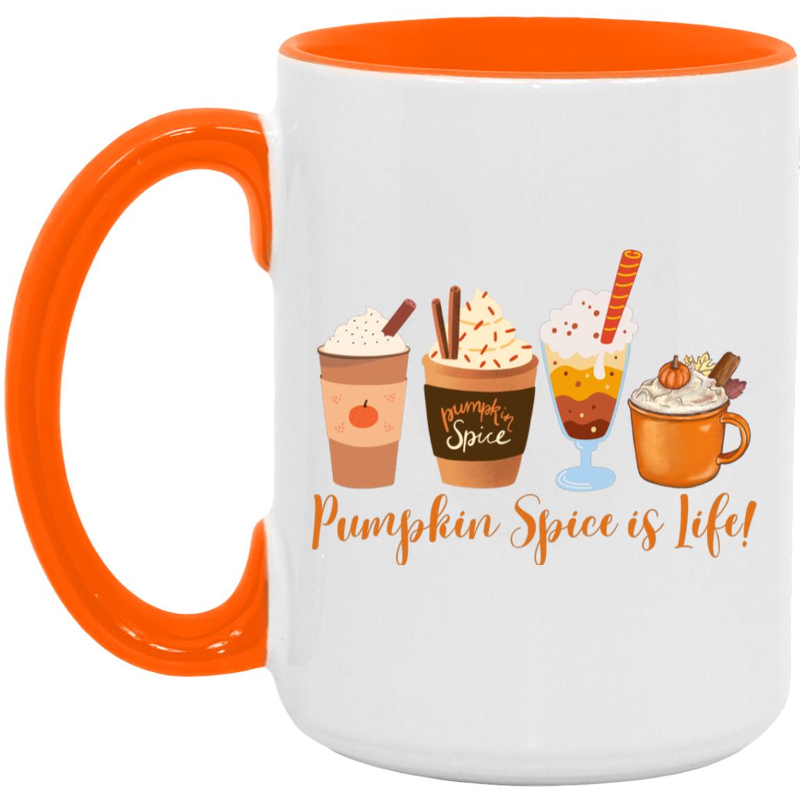 Pumpkin Spice - Thanksgiving  - AM15OZ 15oz. Accent Mug