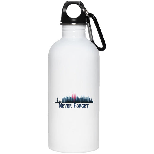 Never Forget (2) - 20 oz. Stainless Steel Water Bottle