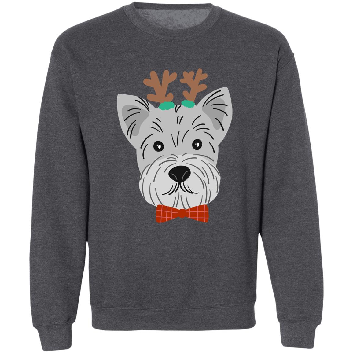 Scotty Christmas - G180 Crewneck Pullover Sweatshirt