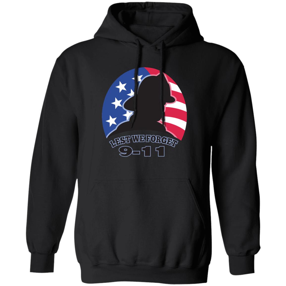 Never Forget (9)-G185 Pullover Hoodie