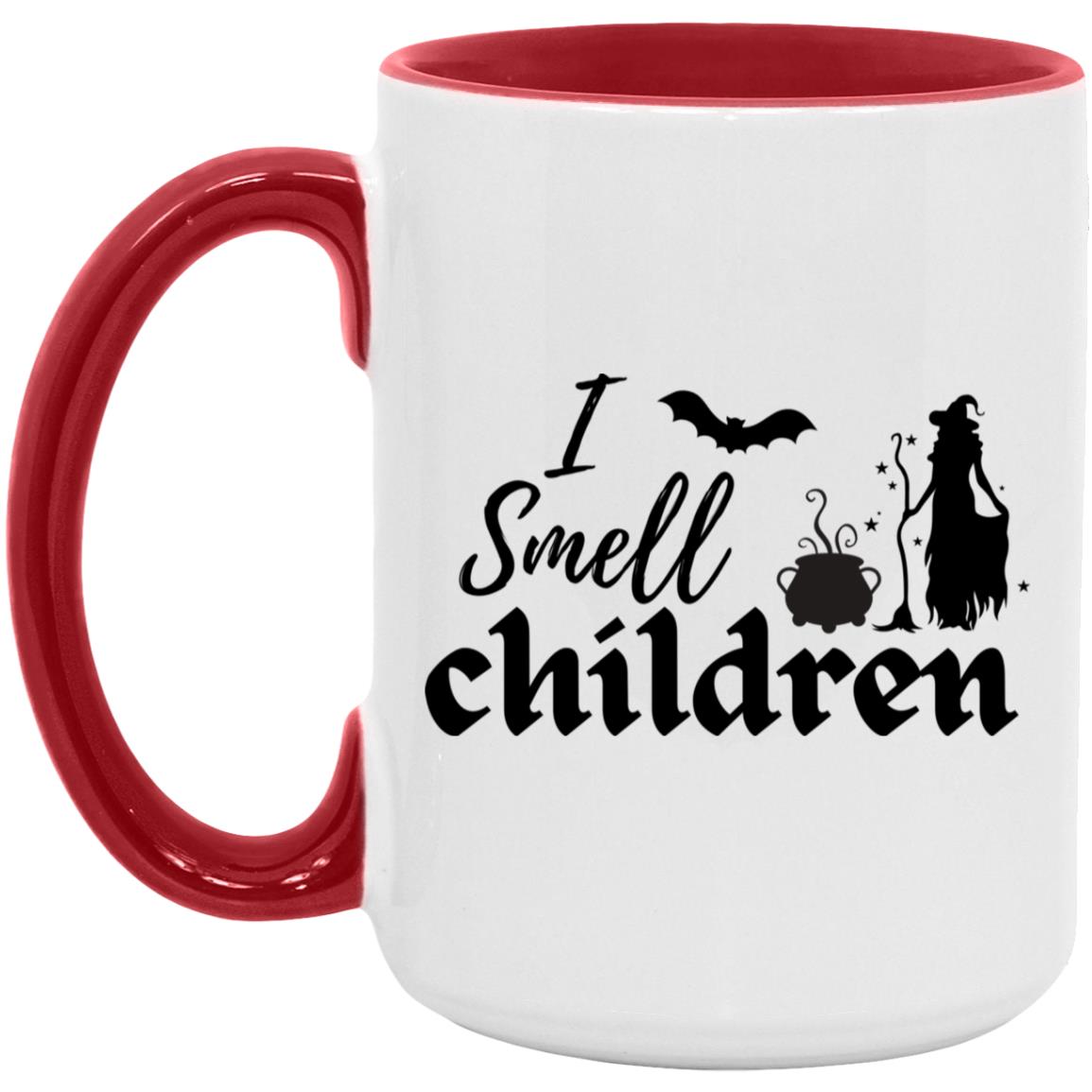 I smell children - Halloween - AM15OZ 15oz. Accent Mug