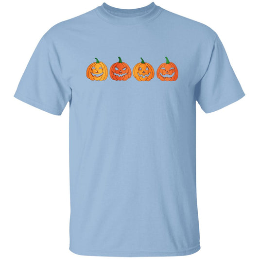 Four Pumpkin - Halloween - G500 5.3 oz. T-Shirt