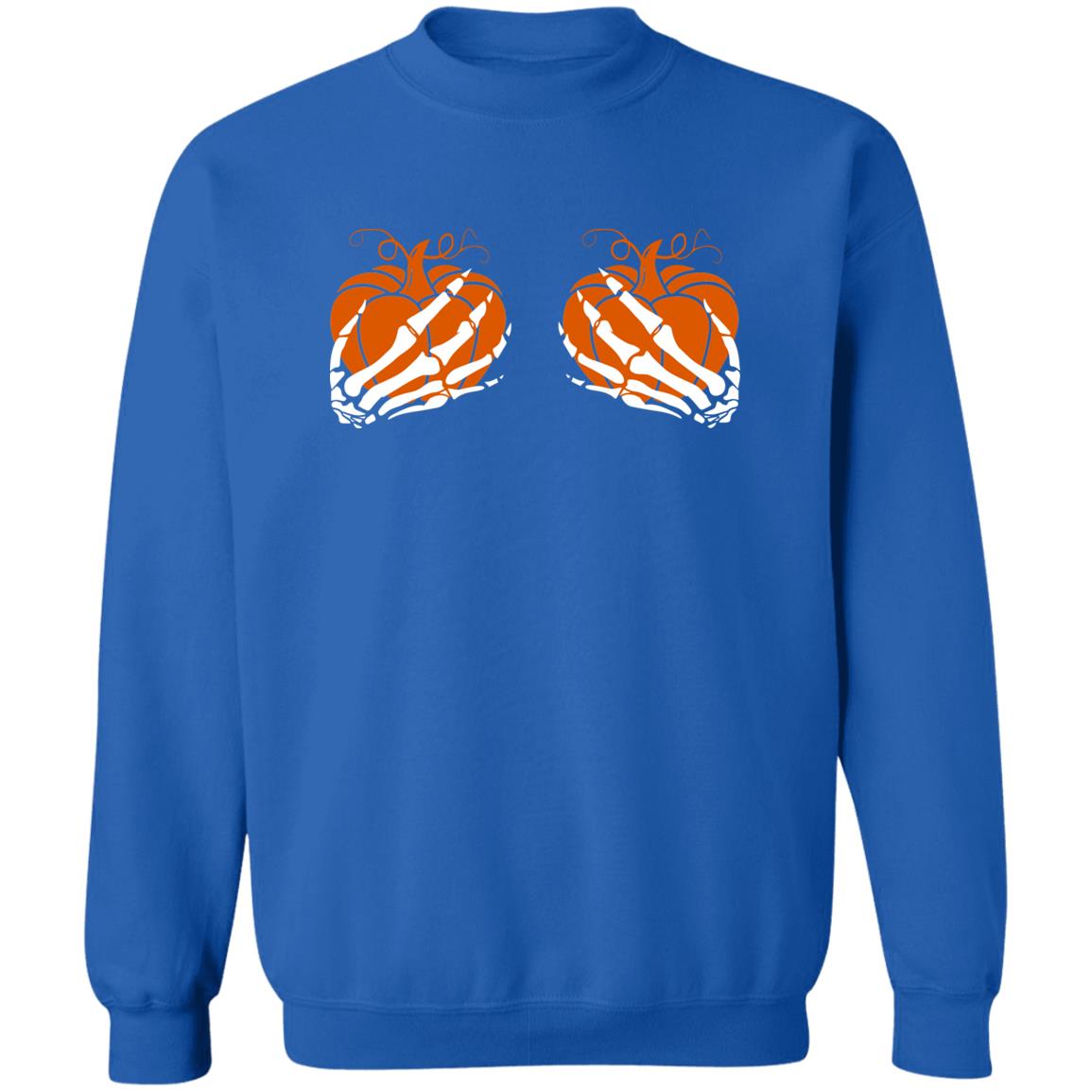 Deez Pumpkins - Halloween - Z65x Pullover Crewneck Sweatshirt 8 oz (Closeout)