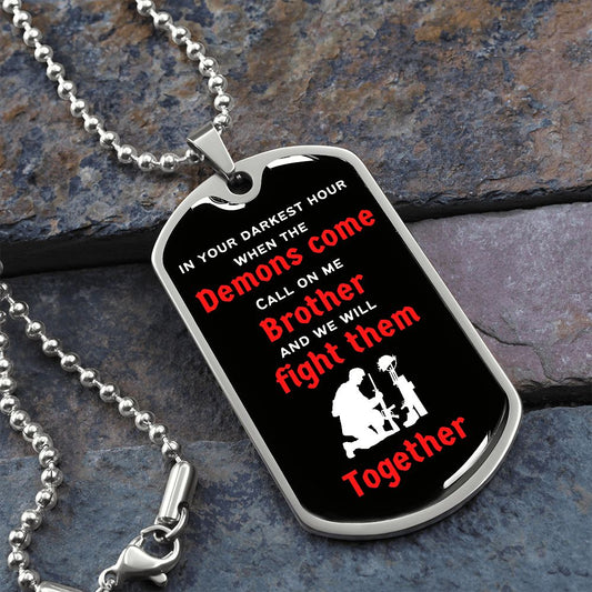 When the Demons Come / Veterans (Fallen Soldier) - Dog Tag