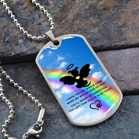 In Memory of My Dog (Rainbow Bridge(In Memory / Sympathy)) - Dog Tag