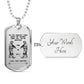 Call on Me Brother - Veterans - Plain Dog Tag