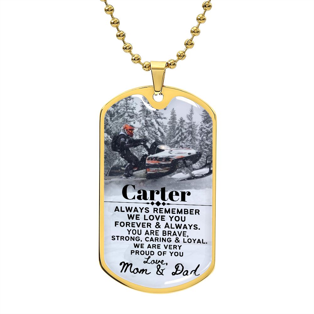 Carter's Dog Tag ( Private / Hidden)