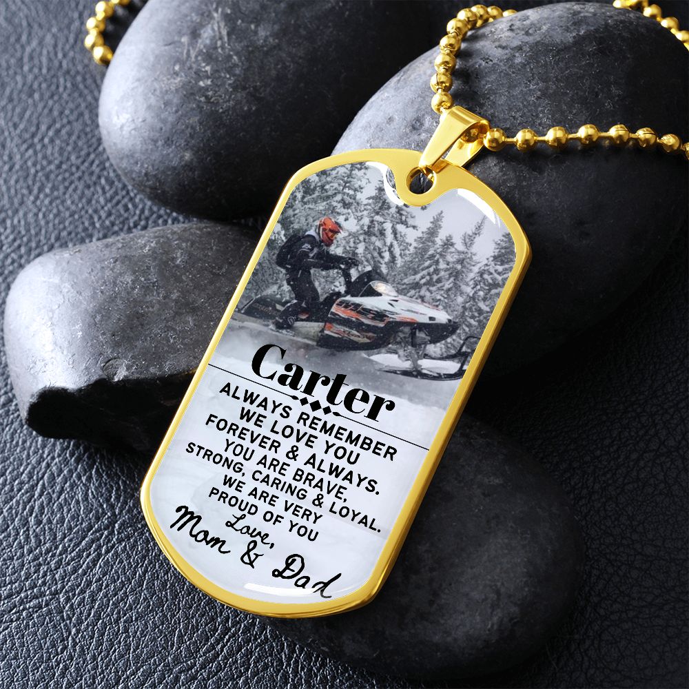 Carter's Dog Tag ( Private / Hidden)