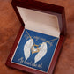 Your Wings Were Ready, My Heart Was Not (Wings Memory Card /Sympathy ) - Forever Love Necklace