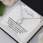 Nonbiological / Adopted Daughter (Purple Card) - Eternal Hope Necklace