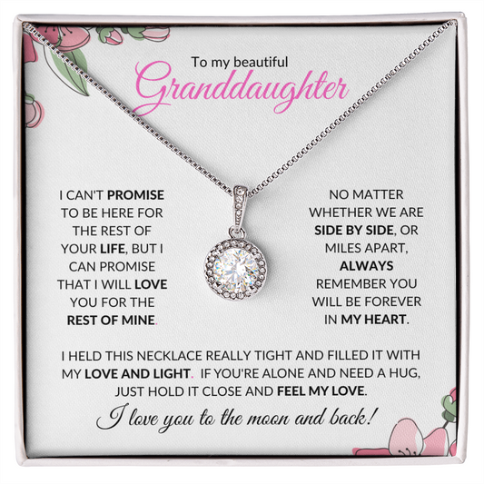 Granddaughter (Pink Card)- Eternal Hope Necklace
