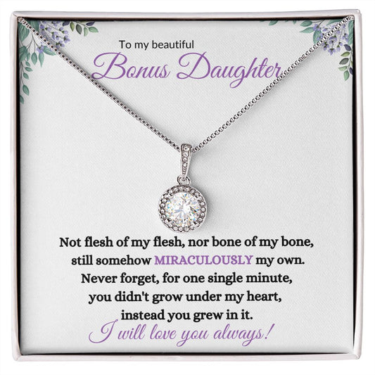 Bonus Daughter (Purple Card) - Eternal Hope Necklace