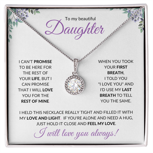 Daughter (Purple Card) - Eternal Hope Necklace