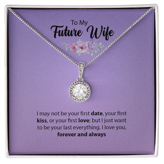 Future Wife / Fiancée (Purple Card) - Eternal Hope Necklace