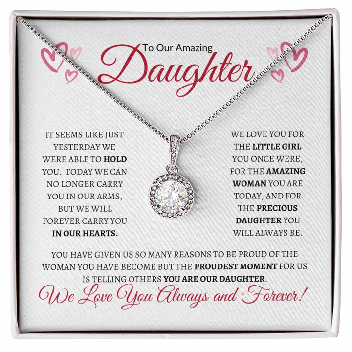 Valentine necklace outlet for daughter