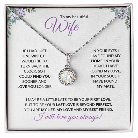 Wife (Purple Card) - Eternal Hope Necklace