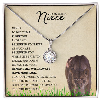 Neice (Lioness Card) - Eternal Hope Necklace