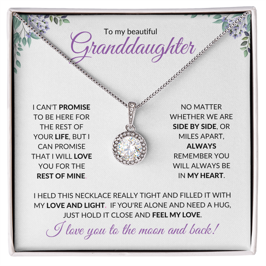 Granddaughter (Purple Card) - Eternal Hope Necklace