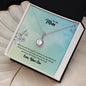 Mom From Son (Aqua Card) - Eternal Hope Necklace
