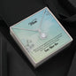 Mom From Son (Aqua Card) - Eternal Hope Necklace