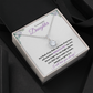 Nonbiological / Adopted Daughter (Purple Card) - Eternal Hope Necklace