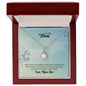 Mom From Son (Aqua Card) - Eternal Hope Necklace