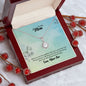Mom From Son (Aqua Card) - Eternal Hope Necklace